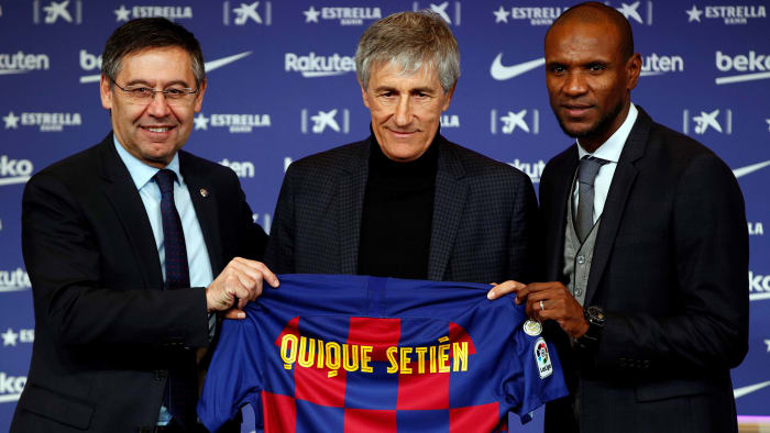 Quique Setien is Barcelona's new manager